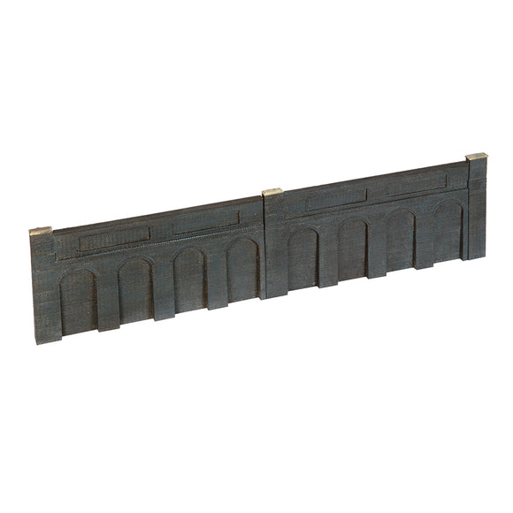 OO Gauge Bachmann Scenecraft 44-225 Low Relief Retaining Walls (x2)