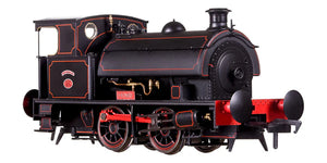 OO Gauge Dapol 4S-024-002 4S-024-002 Hawthorn Leslie 0-4-0 Black Lined Red 'Henry'