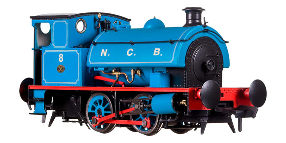 OO Gauge Dapol 4S-024-005S Hawthorn Leslie 0-4-0 NCB Blue No.8 SOUND FITTED