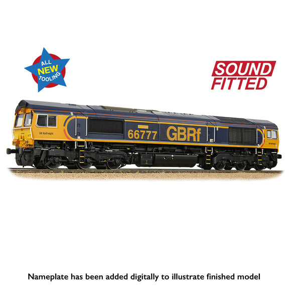 OO Gauge Bachmann 50-003ASF Class 66/7 66777 'Annette' GBRf Europorte SOUND FITTED