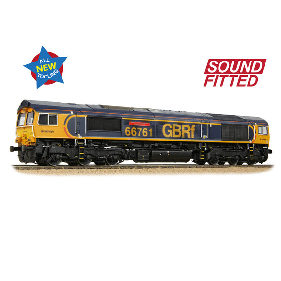 OO Gauge Bachmann 50-003SF Class 66/7 66761 'Wensleydale Railway Association' GBRf Europorte SOUND FITTED