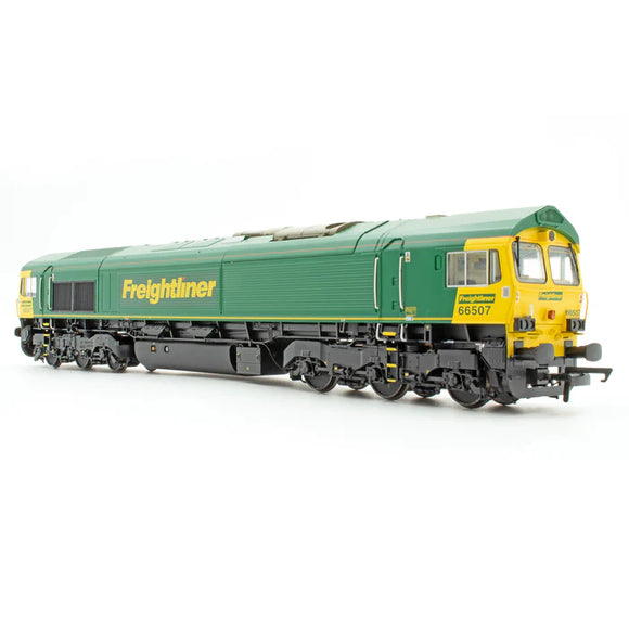 OO Gauge Accurascale ACC2656-DCC Class 66 66507 Freigthliner Green & Yellow SOUND FITTED