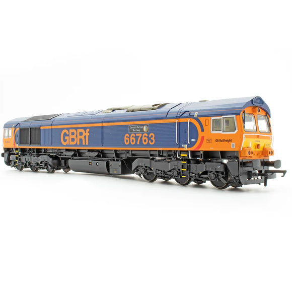 OO Gauge Accurascale ACC2636 Class 66 66763 Severn Valley Railway GBRf Blue & Orange