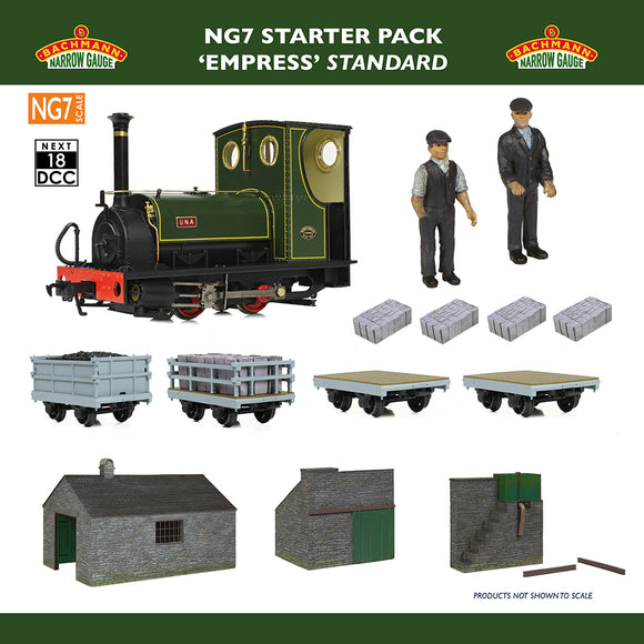 NG7/O-16.5 Gauge Bachmann Narrow Gauge 70-002 Empress Starter Park