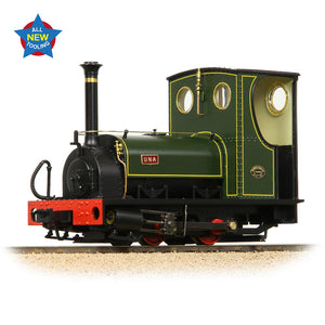 NG7/O-16.5 Gauge Bachmann Narrow Gauge 71-028 Quarry Hunslet 0-4-0ST 'Una' Lined Green