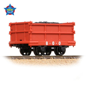 NG7/O-16.5 Gauge Bachmann Narrow Gauge 73-030 Dinorwic Coal Wagon Red with load