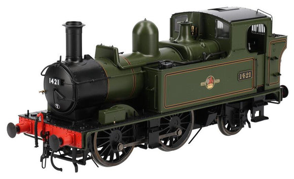 Dapol 7S-006-027 O Gauge Class 14xx 0-4-2T 1421 in BR lined green with late crest
