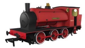 OO Gauge Rapido Trains UK 903517 16″ Hunslet – "Primrose No.2" NCB Red Livery (Late Condition) SOUND FITTED