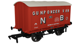 OO Gauge Rapido Trains UK 908027 North British Railway Gunpowder Van No.65410