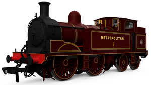 OO Gauge Rapido Trains UK 909504 Metropolitan Railway E Class Metropolitan Railway No.1 – 2013-2020 condition SOUND FITTED