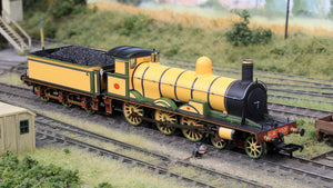 OO Gauge Rapido Trains UK 914001 HR ‘Jones Goods’ 4-6-0 – HR Yellow (1960s condition)