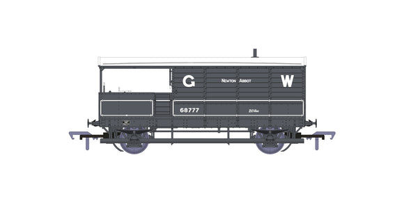 Rapido Trains UK 918002 OO Gauge GWR Dia. AA20 ‘Toad’ No. 68777, Newton Abbot, GW grey (large)