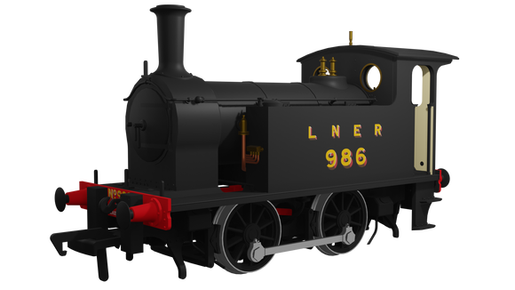 OO Gauge Rapido Trains UK 932006 LNER Y7 – LNER Y7 – No.986 LNER Livery