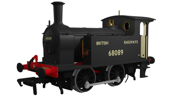 OO Gauge Rapido Trains UK 932009 LNER Y7 – No.68089 BRITISH RAILWAYS Black