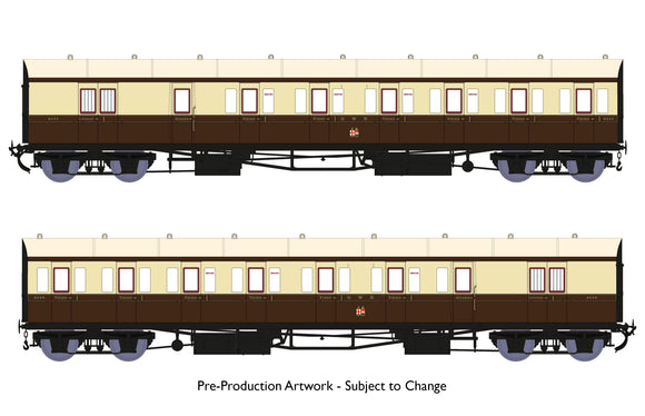 OO Gauge Rapido Trains 946002 Dia E140 B Set – GWR Inter-War Livery (1930-1934)