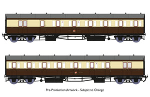 OO Gauge Rapido Trains 946010 Dia E140 B Set – GWR Post-War Lined Livery