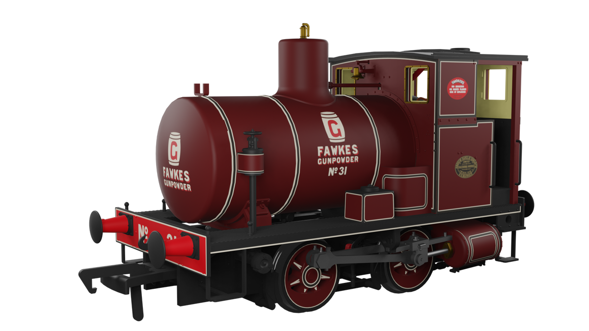 OO Gauge Rapido Trains UK 965511 Andrew Barclay Fireless 0-4-0 – G.Faw ...