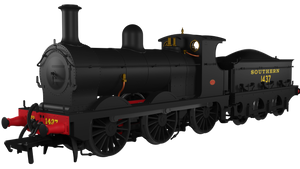 OO Gauge Rapido Trains UK 966005 SECR O1 No.1437 SR Plain Black (Egyptian Lettering)
