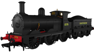 OO Gauge Rapido Trains UK 966007 SECR O1 No.1379 SR Bulleid Black with Sunshine Lettering