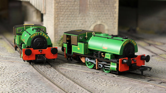 OO Gauge Rapido Trains UK 968002 Port of Par Bagnalls Twin Pack – Lined Light Green (as preserved)