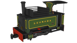 OO9 Gauge Rapido Trains UK 986502 Kerr Stuart Sirdar 'Leonara' - Lined Green DCC FITTED