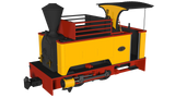 OO9 Gauge Rapido Trains UK 986508 Kerr Stuart Sirdar - Plain Yellow DCC FITTED