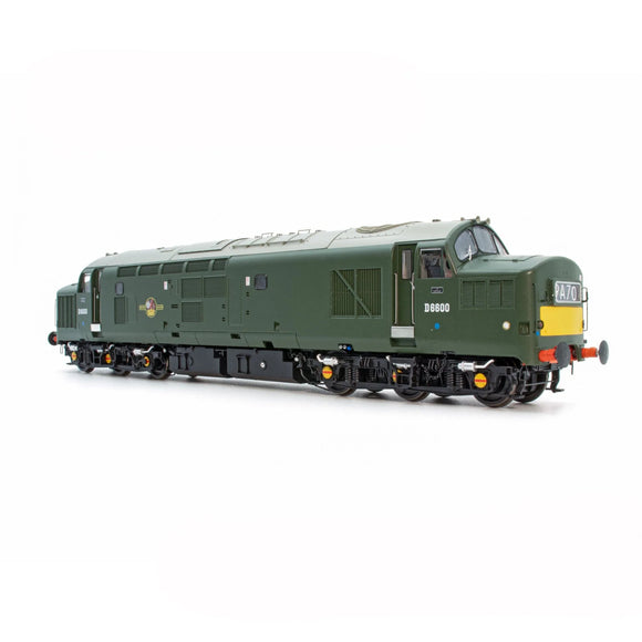 OO Gauge Accurascale ACC2608 Class 37 D6600 BR Green Small Yellow Panel