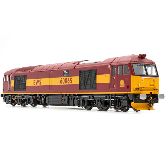 OO Gauge Accurascale ACC2897 Class 60 60065 Spirit Of Jaguar EWS Red and Gold (Later Livery)