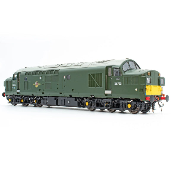 OO Gauge Accurascale ACC2302D6702DCC Class 37/0 D6702 Split Headcode Box BR Green Small Yellow Panel SOUND FITTED