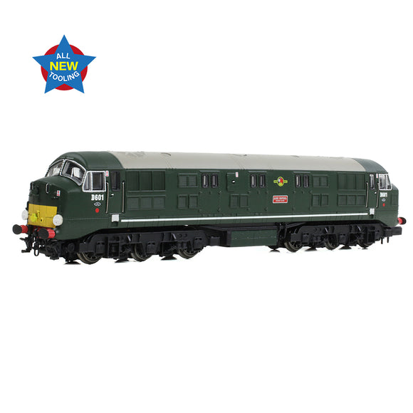 N Gauge EFE Rail E84526 Class 41 'Warship' Disc Headcode D601 'Ark Royal' BR Green Small Yellow Panel