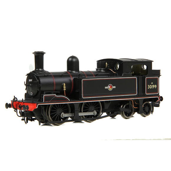 OO Gauge EFE Rail E85018 LSWR Adams O2 30199 BR Lined Black (Late Crest)