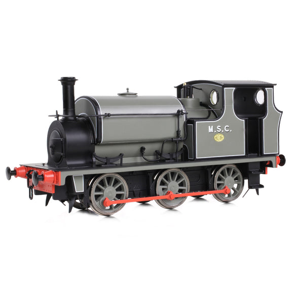 O Gauge EFE Rail E85707 Hudswell Clarke 0-6-0 Tank MSC Lined Grey (No.78)