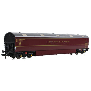 OO Gauge EFE Rail E86003 Newton Chambers Car Carrier BR Maroon