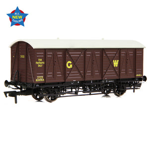 OO Gauge EFE Rail E87058 GWR 10T 'Bloater' Fish Van GWR Brown (GW)