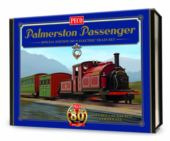 OO9 Gauge PECO/Kato GR1051 Palmerston Passenger Special Edition OO9 Electric Train Set