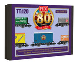 TT:120 Gauge PECO TTR58880 - PECO - TT 80th Anniversary Wagon Pack 2026
