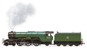 OO Gauge Hornby R3991SS BR(ex-LNER) A3 Class 'Flying Scotsman' With Steam Generator, TXS Sound, Diecast Footplate & Flickering Firebox