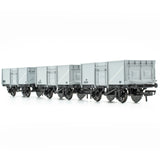 OO Gauge Accurascale ACC1028 BR 16T Mineral - 1/109 - BR Freight Grey (Original text on black panels) - Pack G