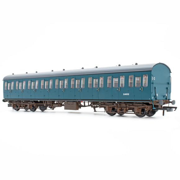 OO Gauge Accurascale ACC2365-E46112 BR Mk1 57' Non-Gangway Coach - S - E46112 BR Blue