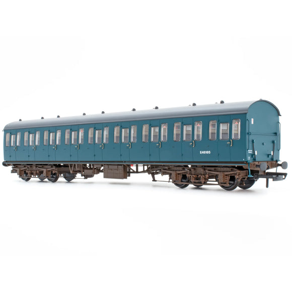 OO Gauge Accurascale ACC2368-E46165 BR Mk1 57' Non-Gangway Coach - S - E46165 BR Blue