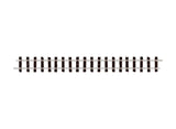 OO9 Gauge PECO ST-411 Double Straight (Pack of 4)