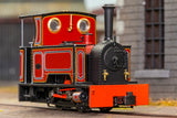 OO9 Gauge Rapido Trains UK 986703 Kerr Stuart ‘What If’ Short Tank Sirdar – FR Lined Red DCC FITTED