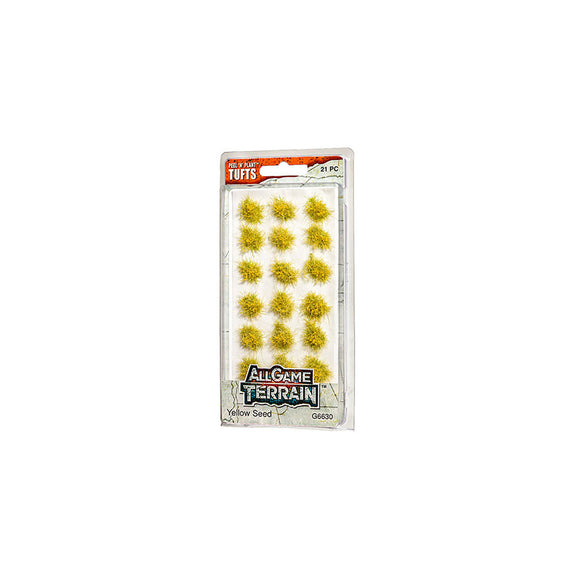 All Game Terrain WG6630 Yellow Seed Tufts