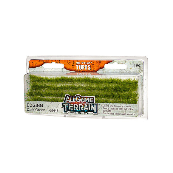 All Game Terrain WG6645 Dark Green Edging