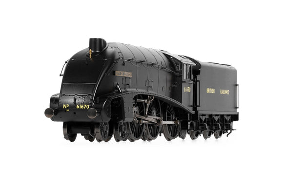 OO Gauge Hornby R30137 BR(ex-LNER) Class B17/5 4-6-0 61670 'City of London' BRITISH RAILWAYS unlined black