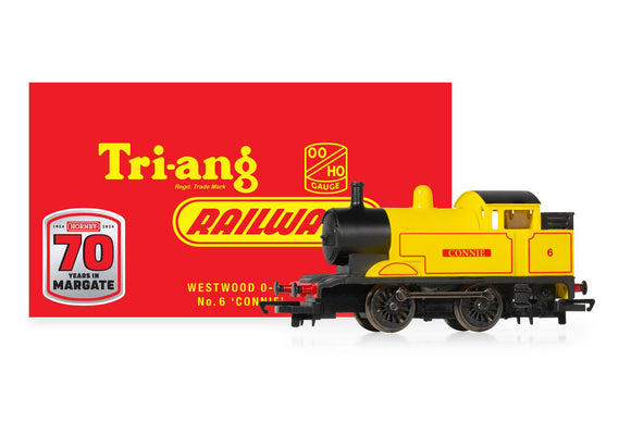 OO Gauge Hornby R30338 Hornby 70th: Westwood 0-4-0 No. 6 'Connie' 1954-2024 - Limited Edition