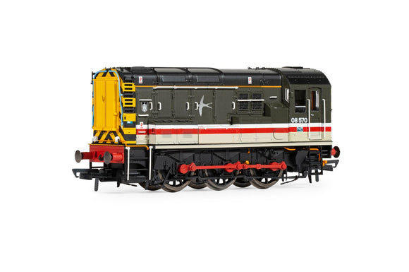 OO Gauge Hornby R30368 BR Class 08 0-6-0 08570 Intercity Swallow Livery