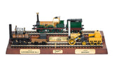 OO Gauge Hornby R30445 Birth of the Railways - Train Pack (Railway 200) including Rocket, Locomotion No.1 & Lion