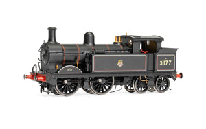 OO Gauge Hornby R3731 BR(Ex-SR/SECR) H Class 0-4-4T 31177 BR Early Crest Lined Black