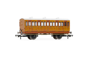 OO Gauge Hornby R40415 Isle of Wight Central Railway 4 Wheel Coach (5 Door) 3rd Class